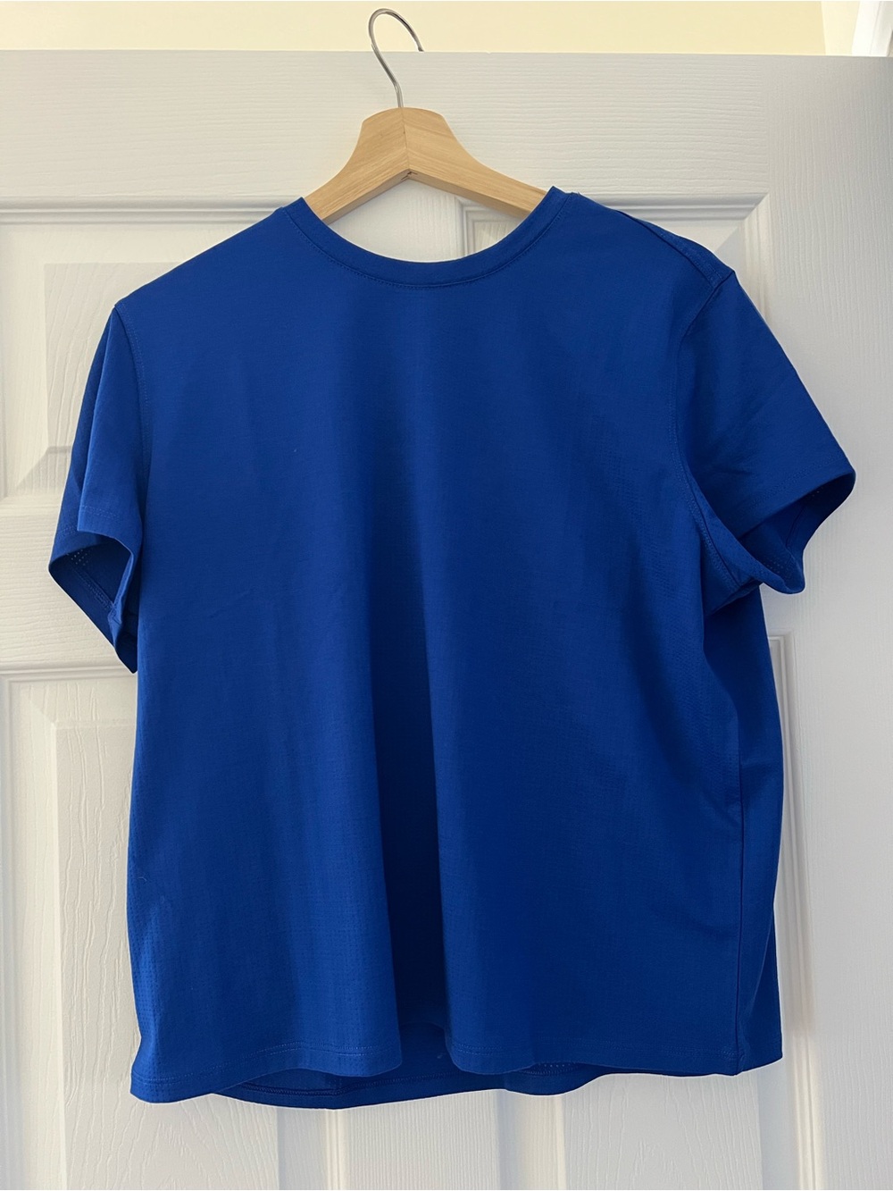 Outdoor Voices ThinkFast Mesh Shortsleeve - OV Blue NWT